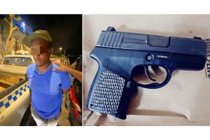 Suspect with illegal firearm arrested on Christmas Eve | THE DAILY HERALD