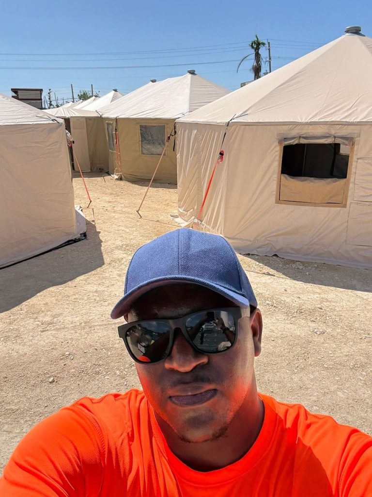 VI officer helps with Jamaica relief effort