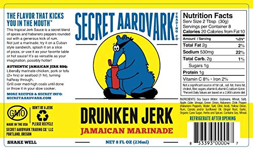 Secret Aardvark Drunken Jerk Hot Sauce - Jamaican ... - Image 7