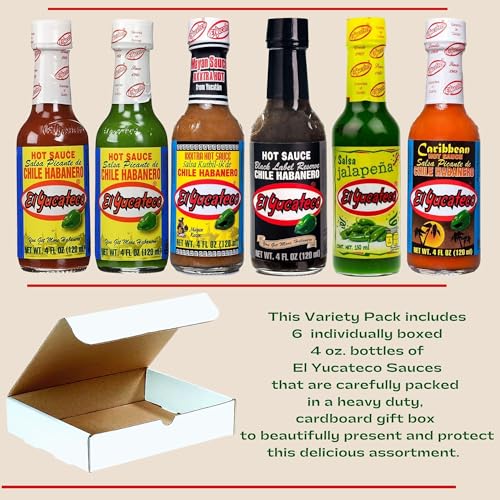 El Yucateco Hot Sauce Variety Pack - 6 Flavor - Image 7
