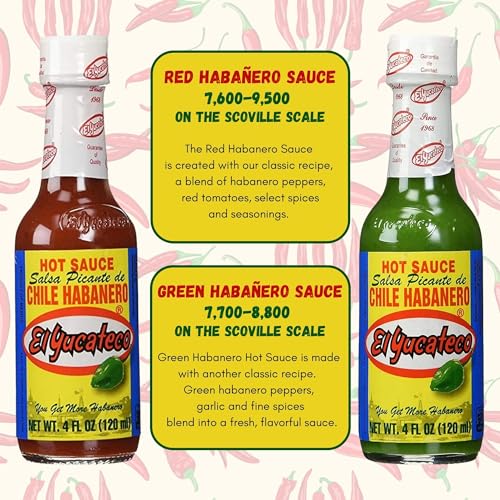 El Yucateco Hot Sauce Variety Pack - 6 Flavor - Image 5