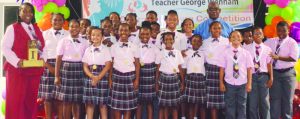 ALWYN ALLISON RICHARDSON PRIMARY WINS 5TH ANNUAL GEORGE WENHAM CHORAL SPEAKING COMPETITION