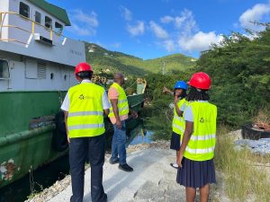 Boat removal ongoing in Sea Cows Bay