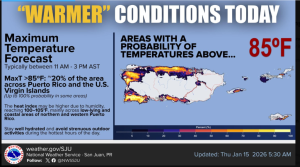 Breezy and humid with variable cloudiness, high 87 – Virgin Islands Free Press