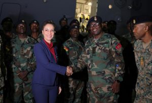 Ghanaian minister, reconstruction team arrive in Jamaica