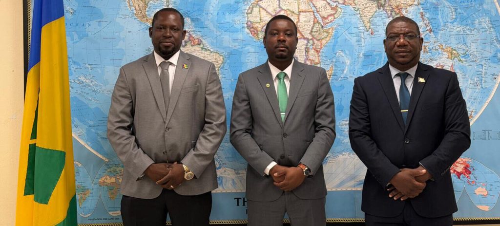 Head of regional sustainable land initiative pays courtesy call to St Vincent & the Grenadines’Agriculture and Fisheries minister