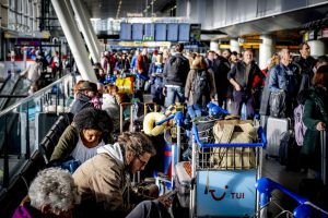 Hundreds of flights cancelled and more snow is on the way