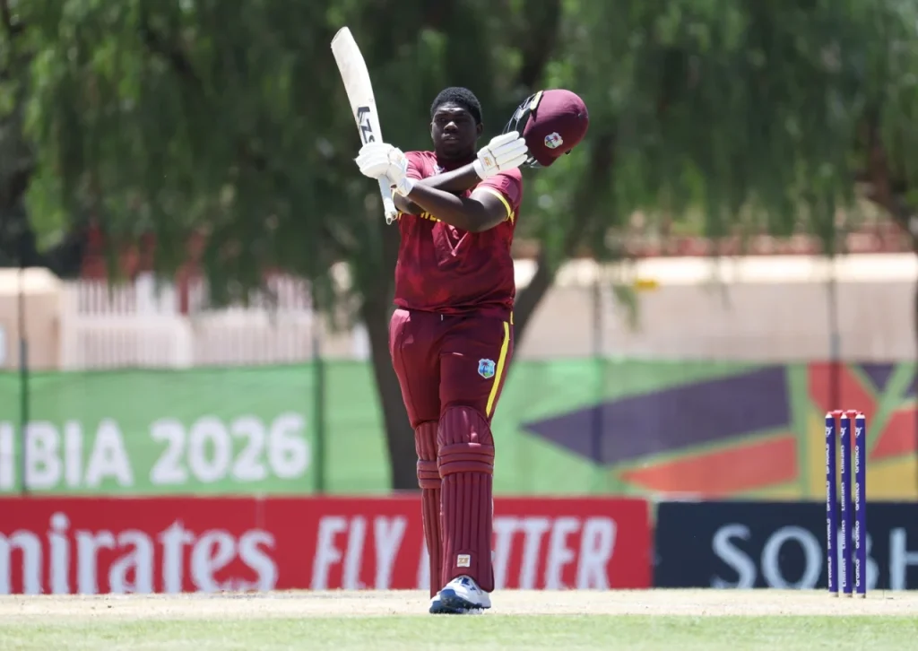 Opener smashes first century for WI at the U19 World Cup Opener smashes first century for WI at the U19 World Cup