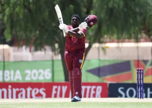 Opener smashes first century for WI at the U19 World Cup