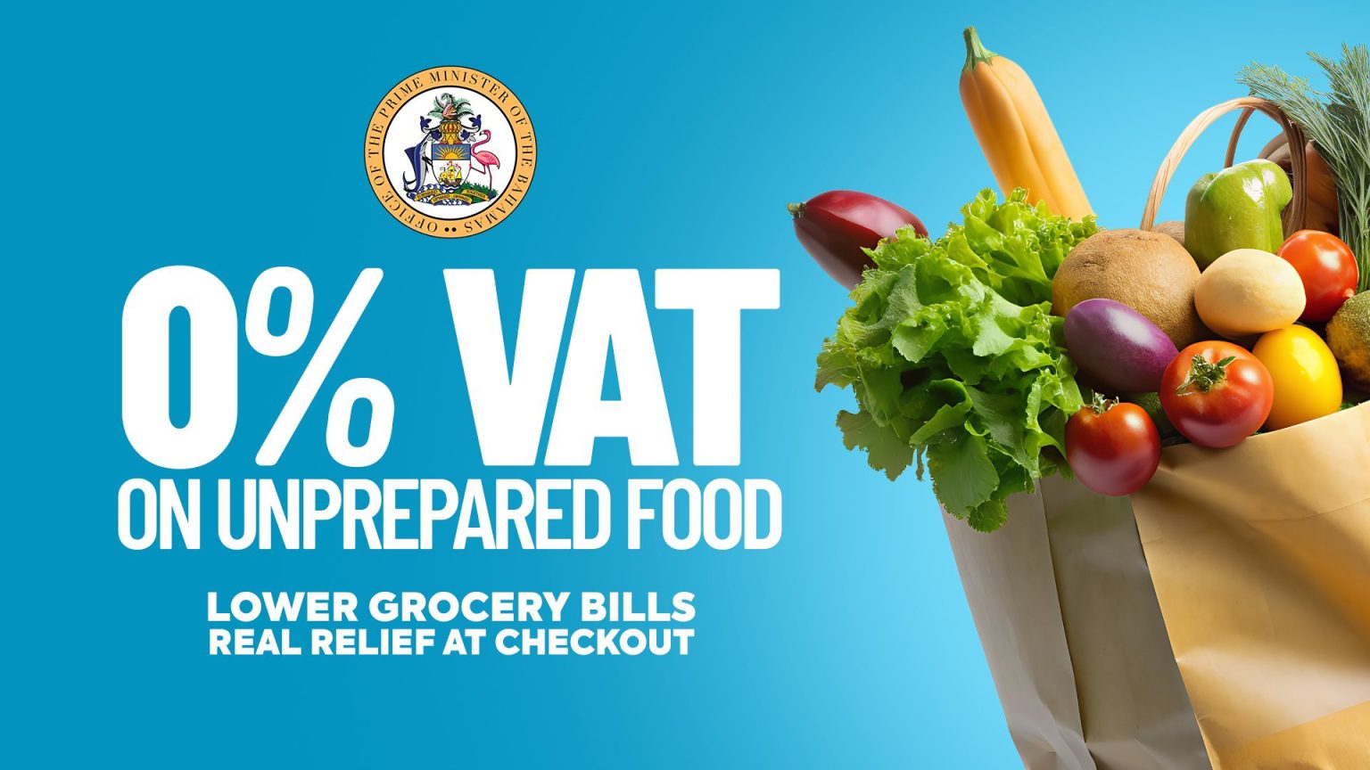 The Office of the Prime Minister Responds to The Nassau Guardian Incorrect Statement About VAT Cut on Food and Savings to Bahamians