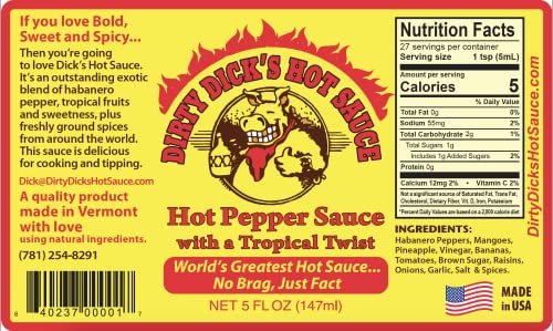 DIRTY DICKS Hot Sauce, 5 FZ - Image 4