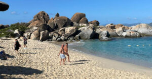 A Day at The Baths in the British Virgin Islands