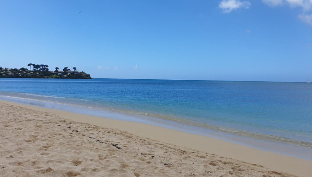 A Different Shade of Blue in Antigua