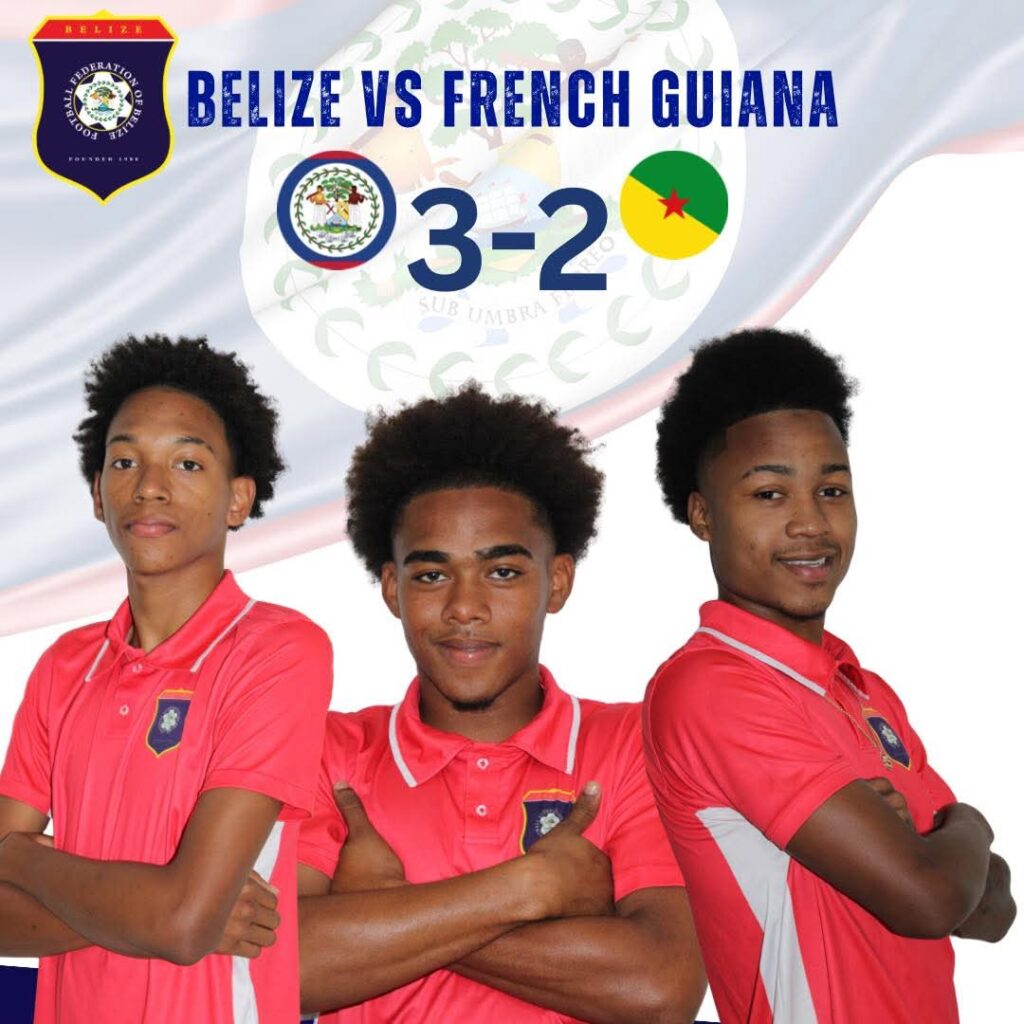 Belize stage stunning 3–2 comeback win over French Guiana at Concacaf U20 Championship Belize stage stunning 3–2 comeback win over French Guiana at Concacaf U20 Championship