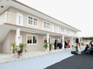 Grand Bahama’s first temporary shelter officially opens in Eight Mile Rock