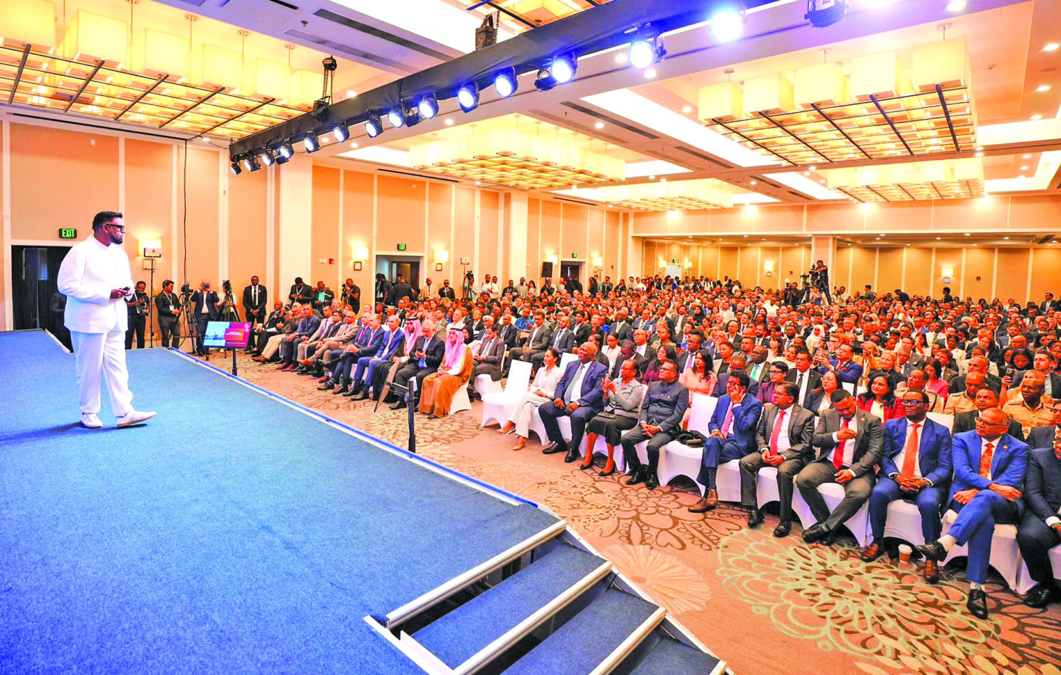 Guyana Energy Conference and Supply Chain Expo 2026: “Tomorrow’s future will and must be built today” – Pres Ali charges delegates Guyana Energy Conference and Supply Chain Expo 2026: “Tomorrow’s future will and must be built today” – Pres Ali charges delegates