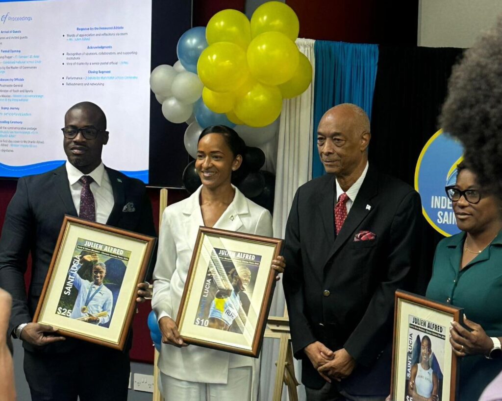 Julien Alfred honoured with commemorative stamp Julien Alfred honoured with commemorative stamp