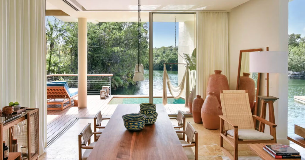 These Overwater Suites at Rosewood Mayakoba Have Emerald Lagoon Views, Butler Service, and Heated Private Plunge Pools These Overwater Suites at Rosewood Mayakoba Have Emerald Lagoon Views, Butler Service, and Heated Private Plunge Pools