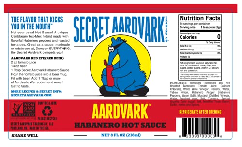 Secret Aardvark Habanero Hot Sauce - Habanero Pepp... - Image 3