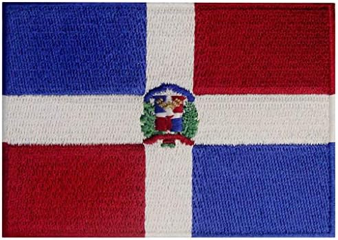 Dominican Republic Flag Embroidered Emblem Caribbe... - Image 2