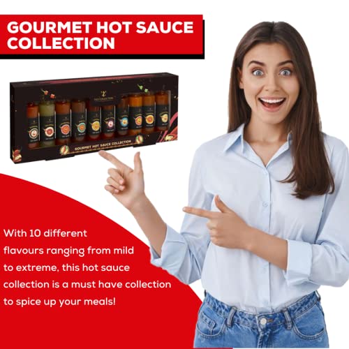 Chilli, Hot Sauce Gift Set -10 Flavours, Hot Sauce... - Image 6