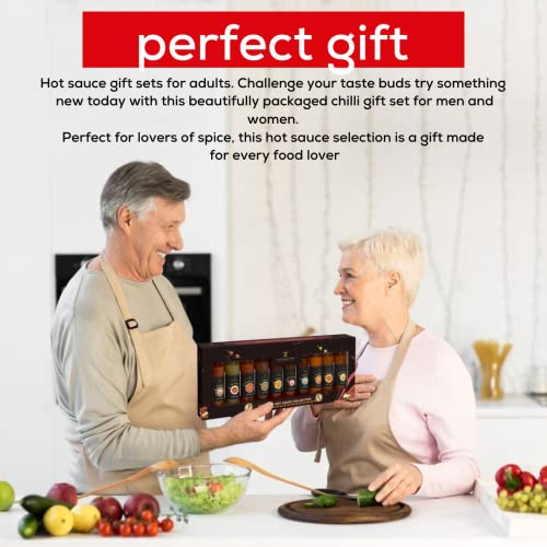 Chilli, Hot Sauce Gift Set -10 Flavours, Hot Sauce... - Image 4