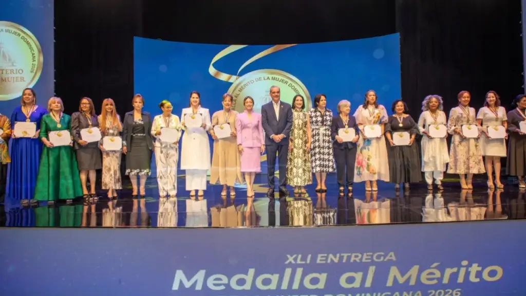 Dominican government honors women with Medal of Merit on International Women’s Day