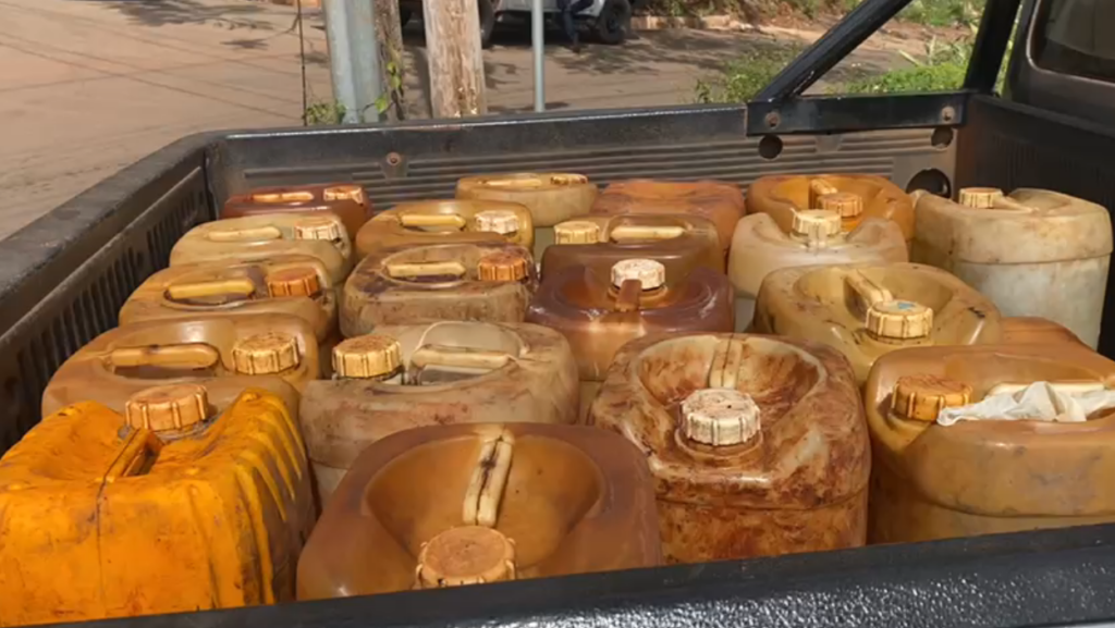 Dozens of gallons of stolen diesel recovered in Manchester, three vehicles seized Dozens of gallons of stolen diesel recovered in Manchester, three vehicles seized