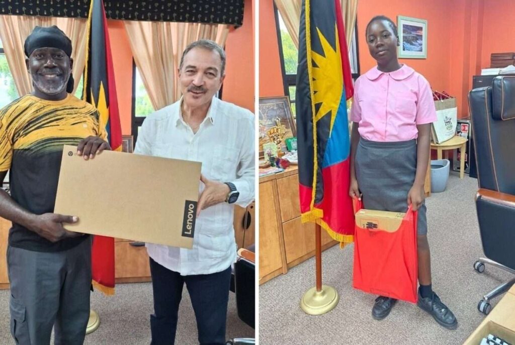 Fernandez Advances Student Success with Annual Laptop Distribution to Cedar Grove Graduates – Antigua News