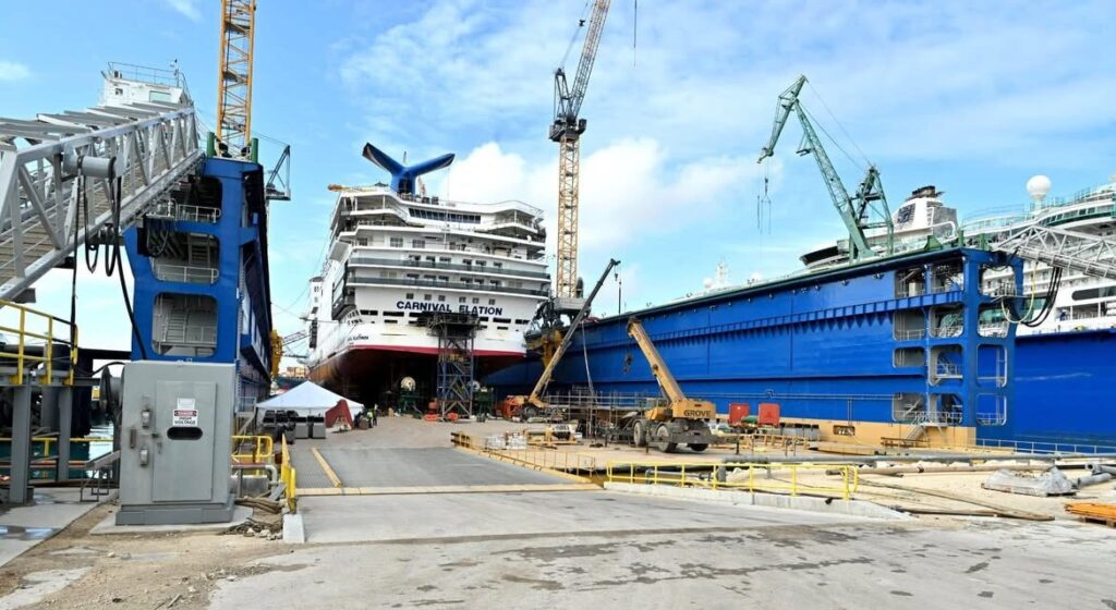 PM DAVIS: 0 million investment featuring some of the largest floating dry docks in the world!