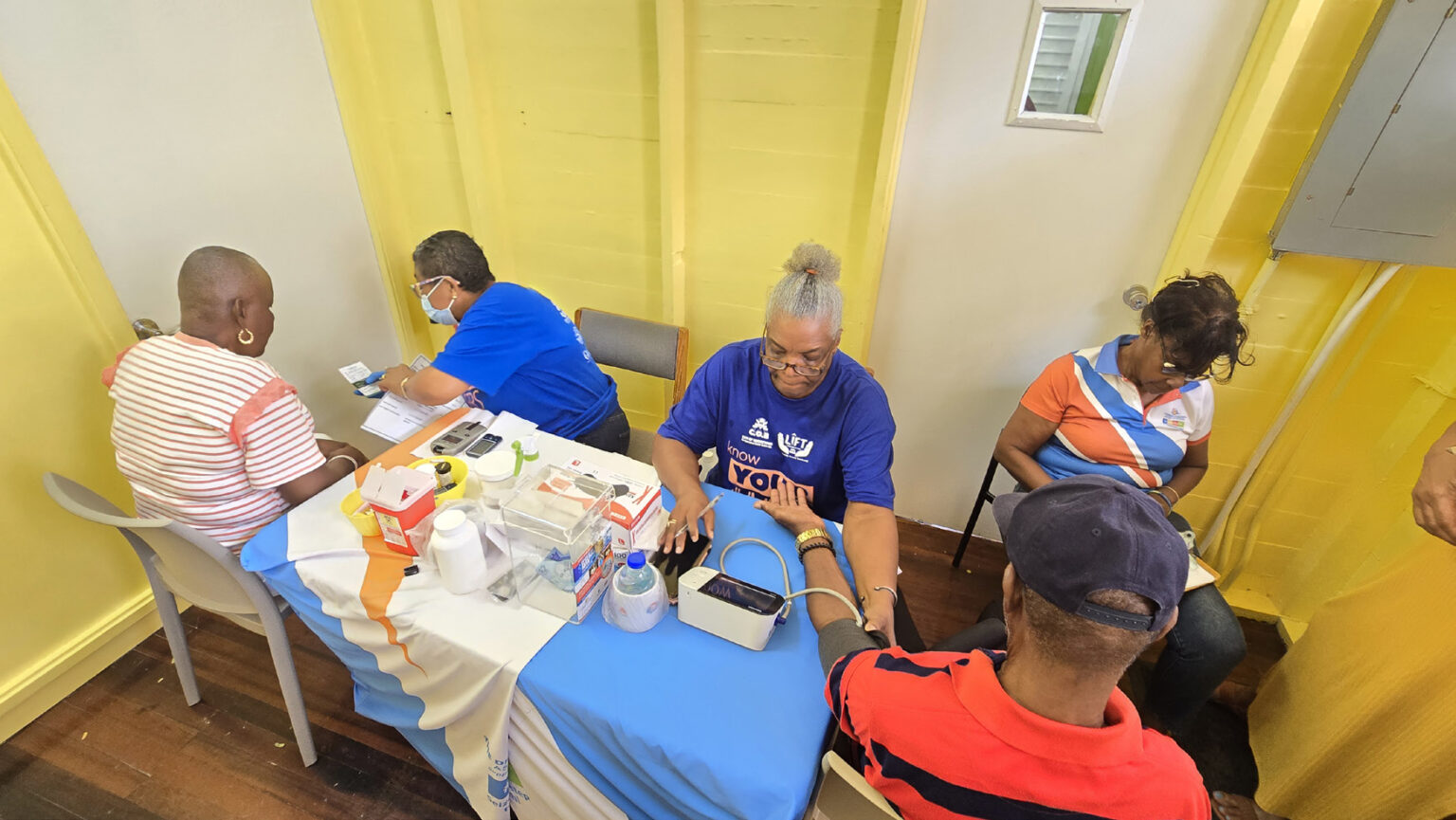 The Lifelong Skills Training was also represented at Wednesday’s Health fair