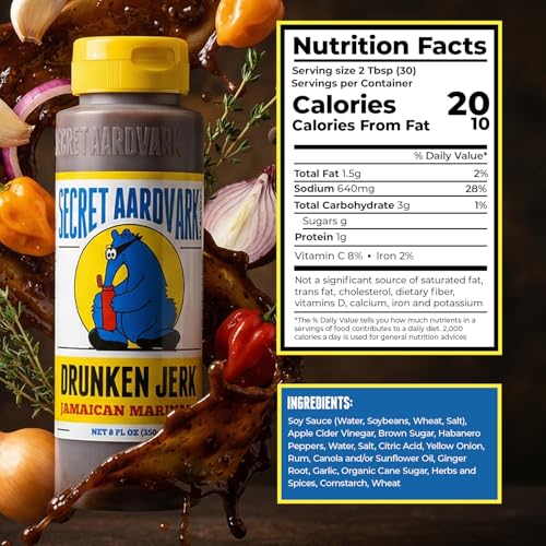 Secret Aardvark Drunken Jerk Hot Sauce - Jamaican ... - Image 3