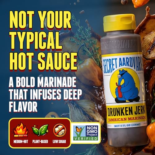 Secret Aardvark Drunken Jerk Hot Sauce - Jamaican ... - Image 4