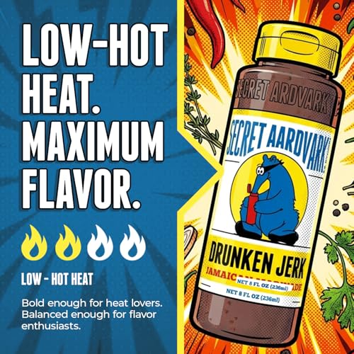 Secret Aardvark Drunken Jerk Hot Sauce - Jamaican ... - Image 6