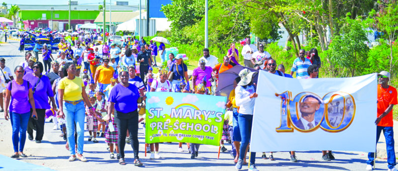 ANGUILLA HONOURS THE 100TH BIRTHDAY OF JAMES RONALD WEBSTER WITH CENTENNIAL PARADE ANGUILLA HONOURS THE 100TH BIRTHDAY OF JAMES RONALD WEBSTER WITH CENTENNIAL PARADE