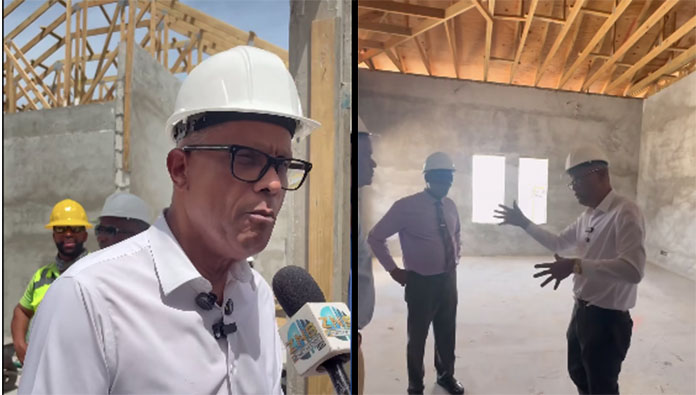 Dr Michael Darville inspects progress on Coconut Grove Community Clinic Dr Michael Darville inspects progress on Coconut Grove Community Clinic