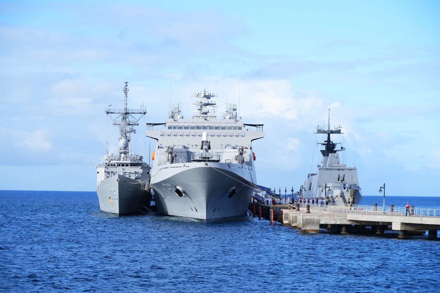 Historic Taiwan Navy visit strengthens ties with St. Kitts and Nevis