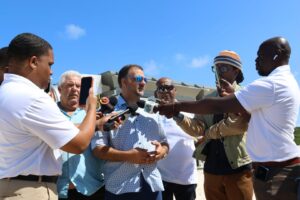 Minister Clay Sweeting carry out Inspections on Long Island…
