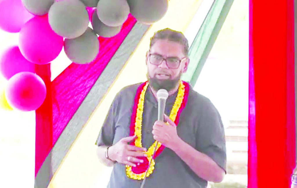 Pres Ali launches 1st Border Patrol Units in South Pakaraima communities