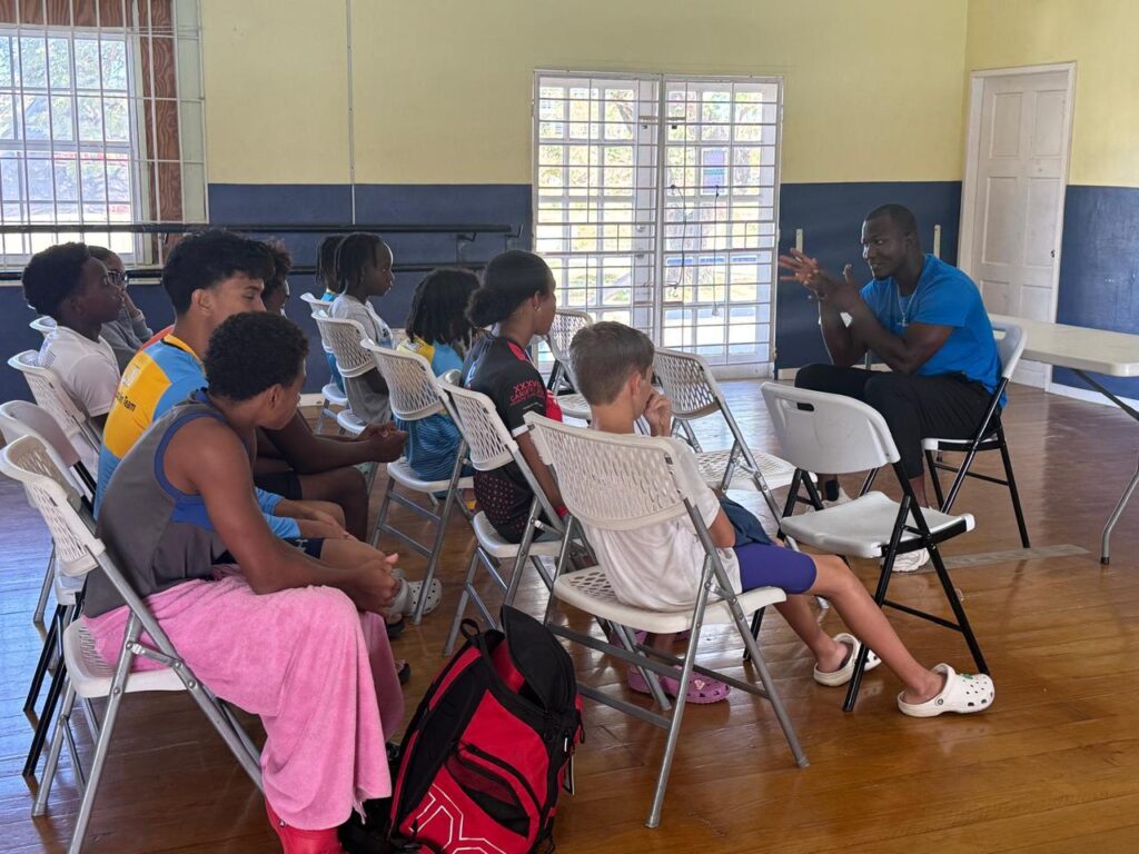 Sammy, St Ange prep swimmers for CARIFTA Aquatics