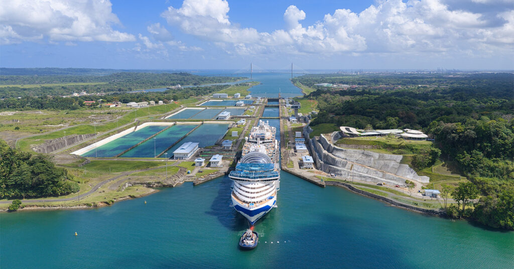 The New Star Princess Just Completed Its First Panama Canal Crossing, With Historic Lock Passages, Open-Air Viewing Decks, and 4,300 Guests