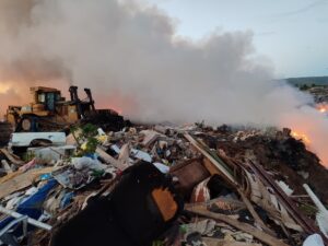 WPM working to contain smoke at Retirement Disposal site by Friday afternoon